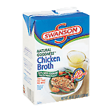 Swanson Chicken Broth Rtsb Natural Goodness 100% Fat Free All Natural Left Picture